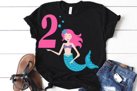 Download Mermaid Svg , Birthday Mermaid SVG , 2 N - Premium Resources